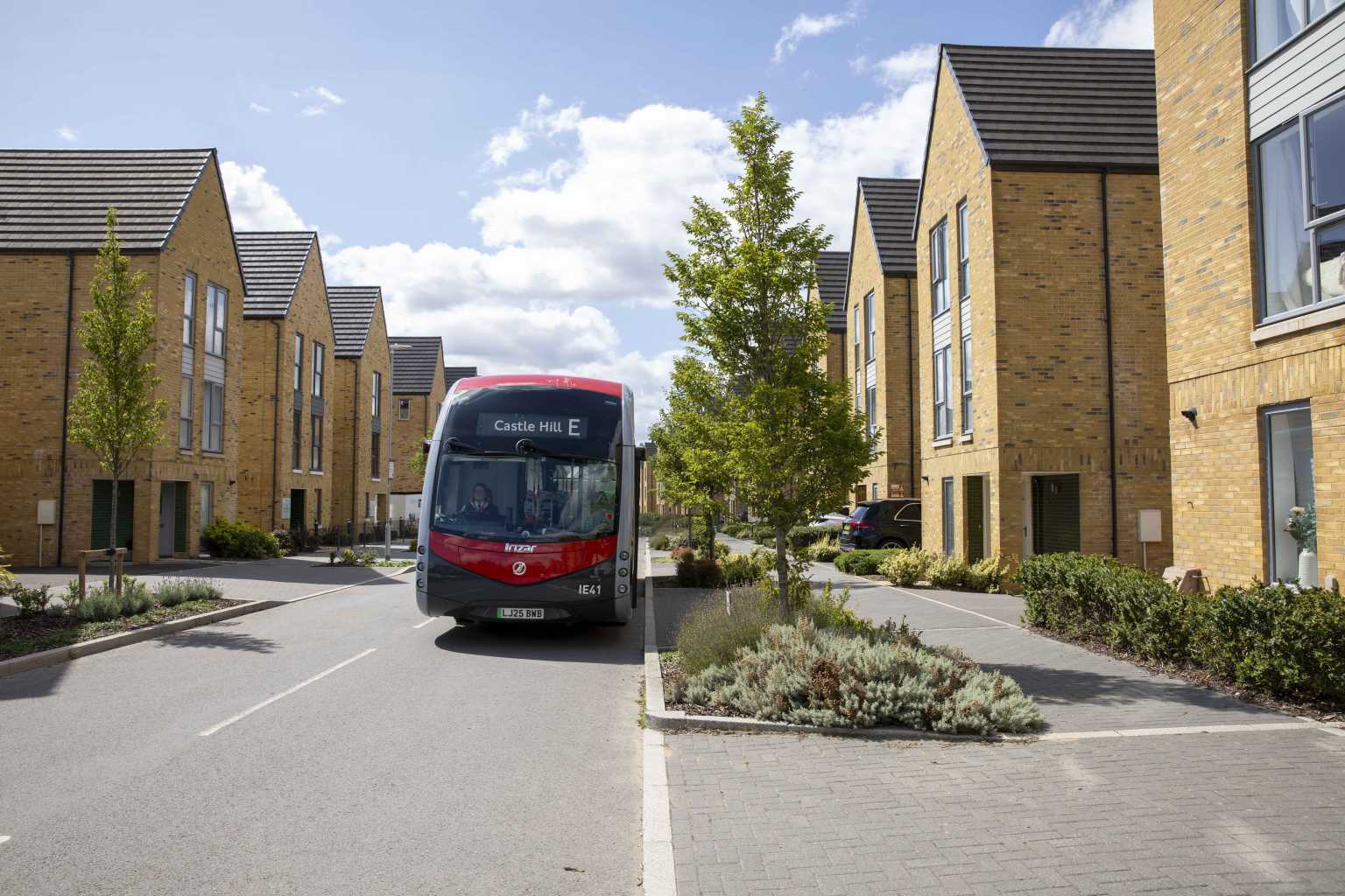 Irizar in new housing estate