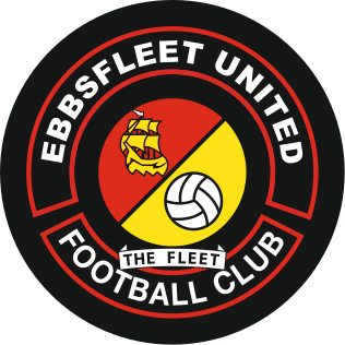 The crest of Ebbsfleet United Football Club