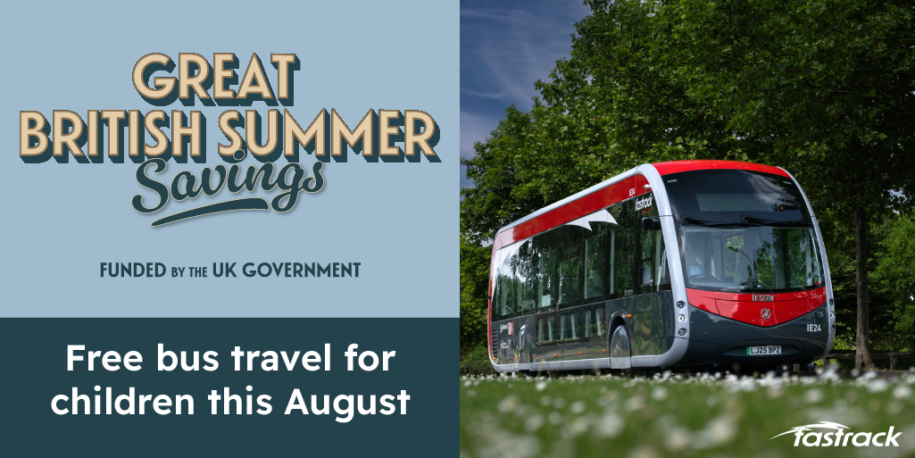 Free bus travel for children - Great British Summer Savings