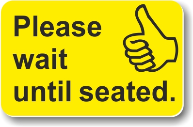 Sample Helping Hand card for customers with non-visible disabilities.